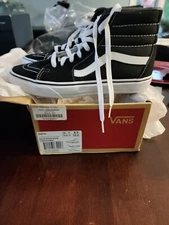 Size 8.5 - VANS Sk8-Hi Black - SK8 HI