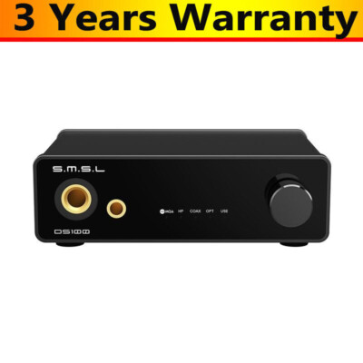 CS43131 XMOS Audio Decoder DAC 4.4mm/6.35mm Balanced Headphone Amplifier for MQA