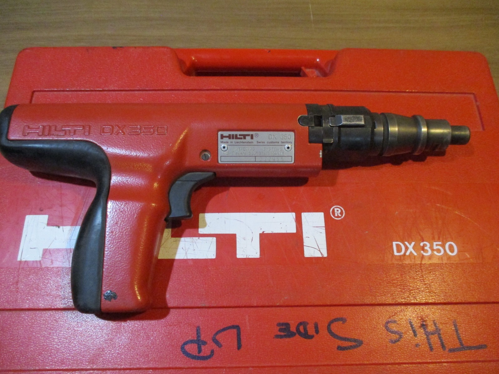 HILTI DX 350 Powder actuated nail gun for metal and concrete.USED eBay