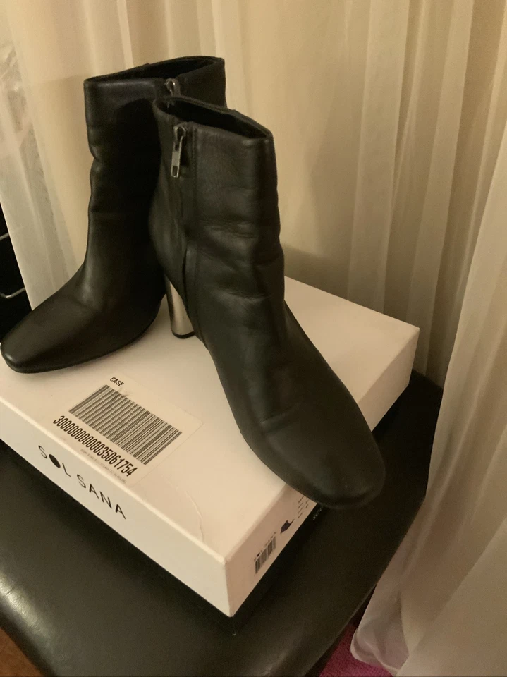 Botín Sol Sana CUERO NEGRO Talla 41 US10 Foto 2 de 4