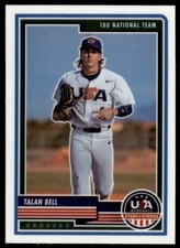 Talan Bell 2023 Panini Stars & Stripes Rookie Card RC #2 USA 18U National Team