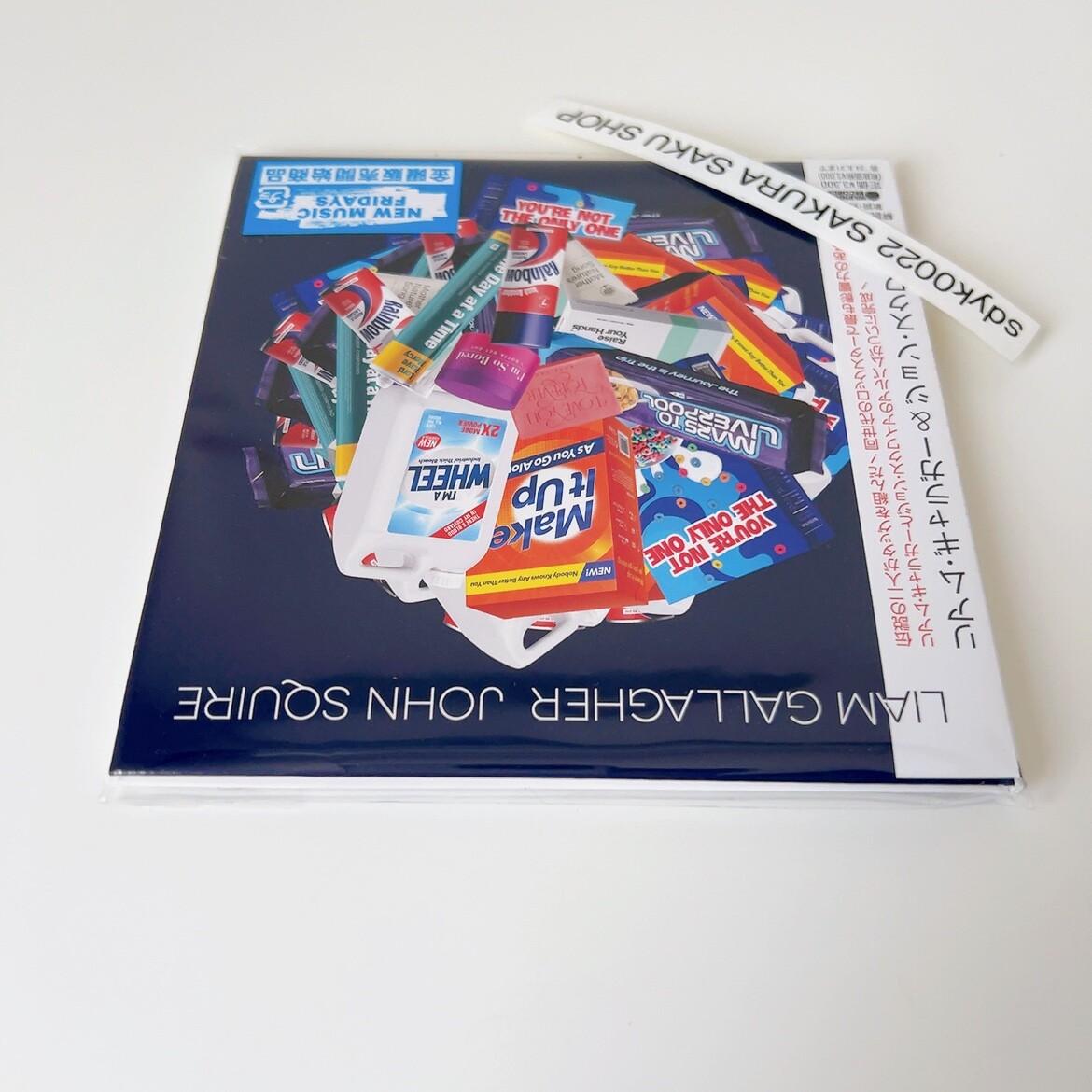 ストア限定LP LIAM GALLAGHER / JOHN SQUIRE Amazon.com: Liam Gallagher & John Squire: CDs & Vinyl