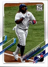 2021 Topps #224 Vladimir Guerrero Jr. Toronto Blue Jays Card - GotBaseballCards