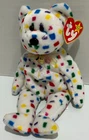 Ty Beanie Baby: Y2K Confetti Bear 1999 Vintage - Excellent Condition
