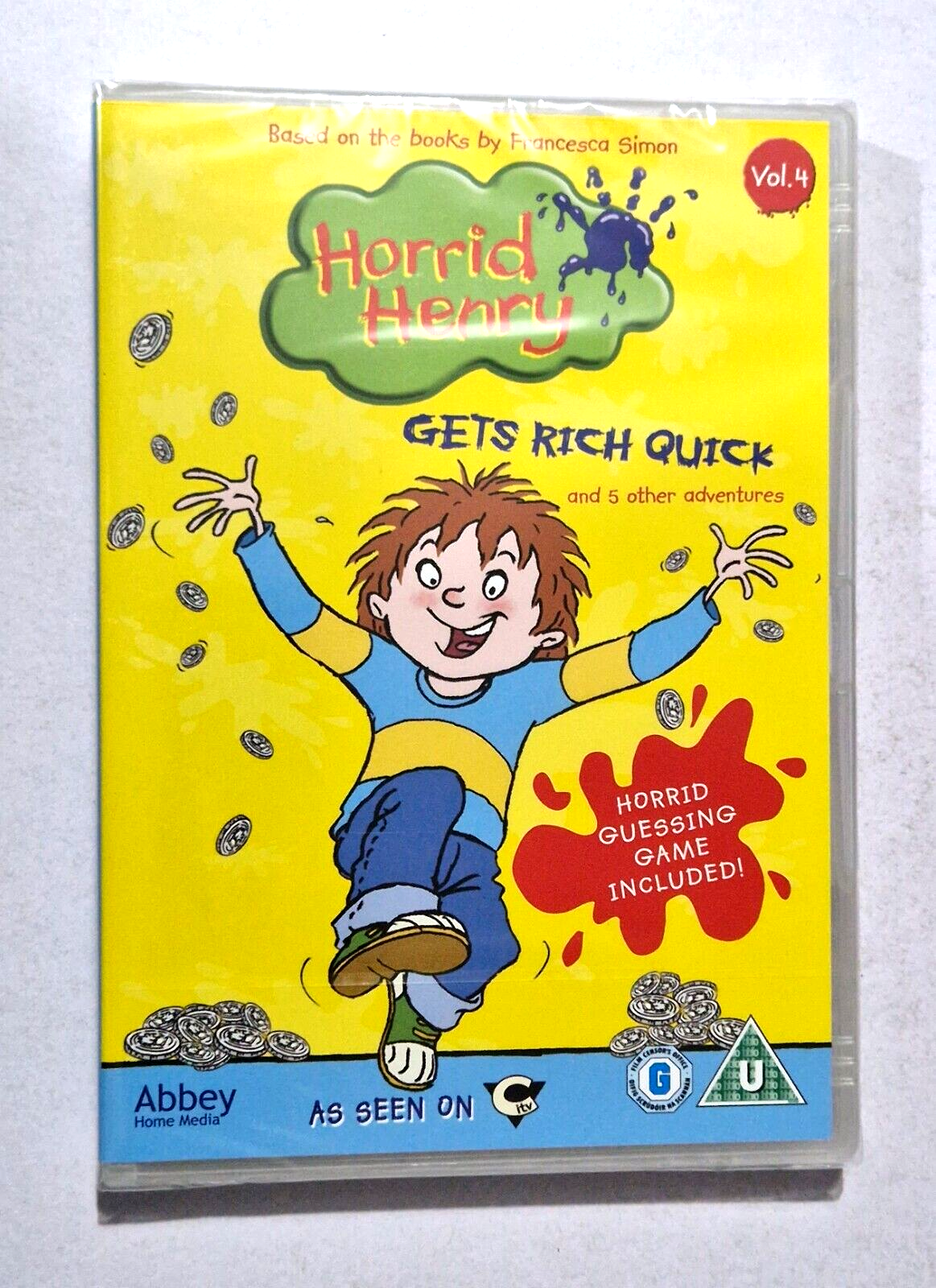 Horrid Henry Gets Rich Quick DVD SEALED Kids TV SHOW