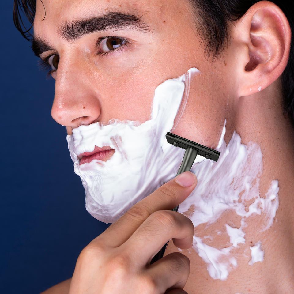 Traditional Classic Rose Gold Double Edge Shaving Safety Razor for ...