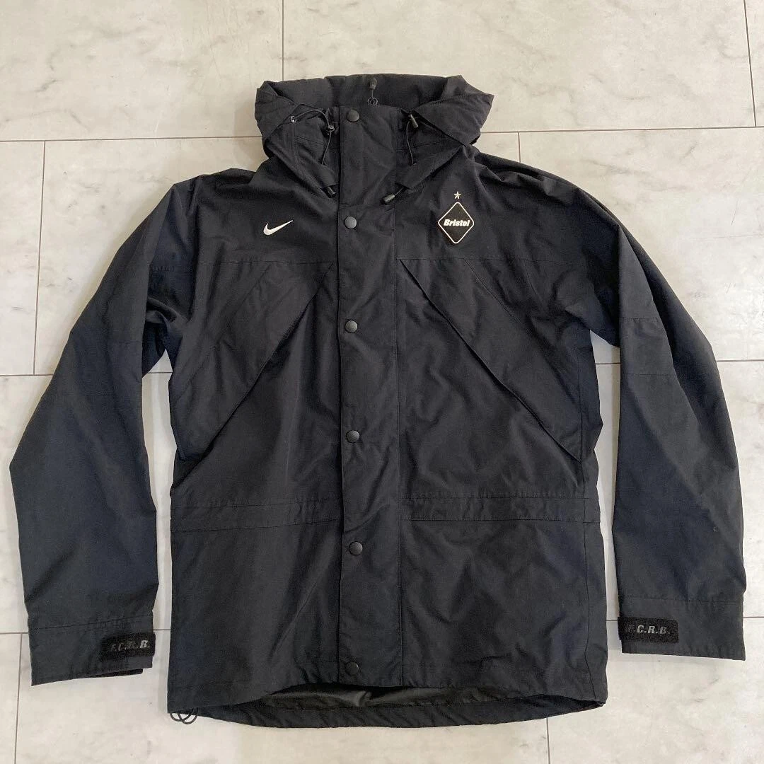 Nike FCRB Mastermind Storm-Fit Mountain Parka Size S Black *USED