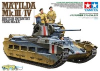 Tamiya 35300 British Infantry Tank Mk. Ii Matilda Mk. Iii / Iv - 1:35