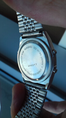 Casio W-30 MODULE 152 ALARM CHRONOGRAPH VINTAGE WATCH MONTRE UHR