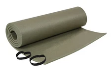 Olive Drab GI Style Foam Sleeping Pad With Ties Yoga Mat 24"x72"