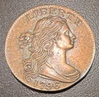 1796-P Large Cent — photo from another recent sale