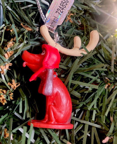 Ornement arbre de Noël 2023 Dr Seuss The Grinch (Max as Reindeer Dog) - Photo 1/1