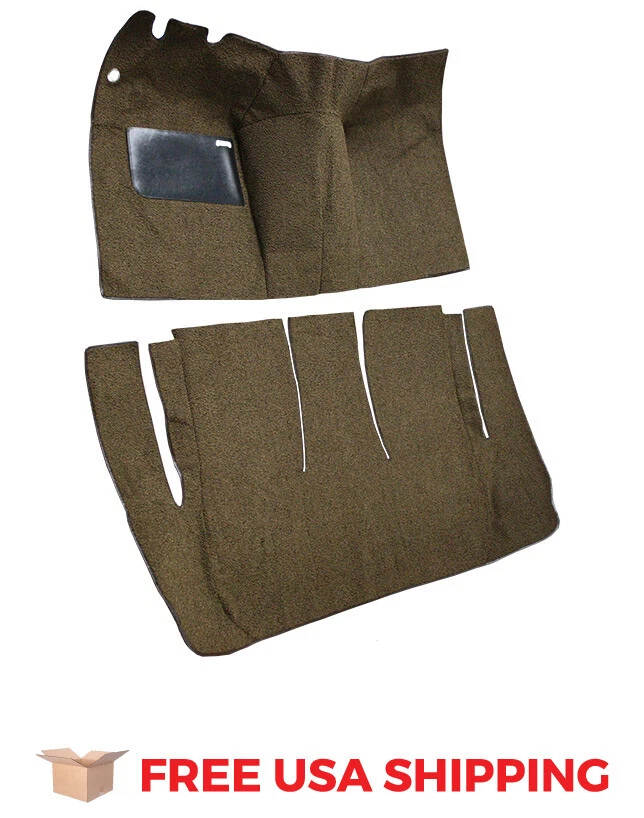 FITS 1957 Ford Club 2DR Hardtop Standard Seats Cut & Sewn Loop Carpet Foto 2 de 3