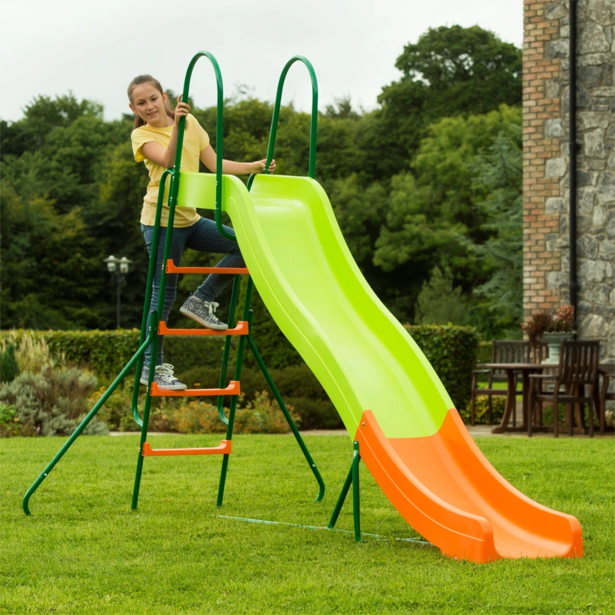 Garden Slide Platports Slidewhizzer Outdoor Freestanding Play
