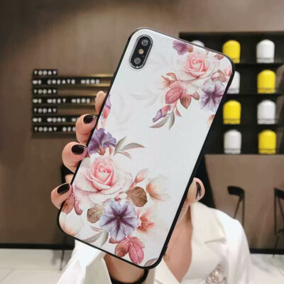 Verschiedene niedliche weiche 3D Blume TPU Silikon Handyhülle für iPhone 8 7 6 6S...