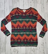 Denim Supply Ralph Lauren Sweater XSmall Aztec Southwestern Boho