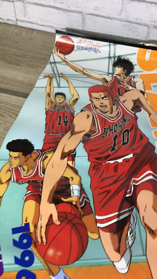 Rare Slam Dunk 1996 Calendar Takehiko Inoue Vintage Toei TV Asahi