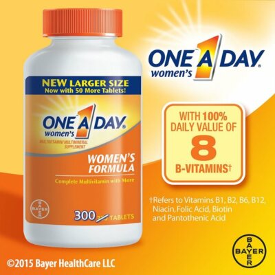 One-A-Day Women's Formula Complete Multivitamin Tablets- 300 Ct