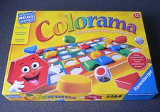 Ravensburger COLORAMA Lernspiel 1-6 Spieler ©2006 Formen Farben Legespiel Spiel