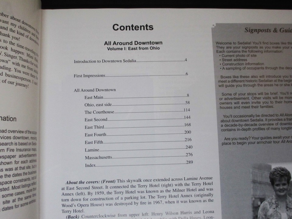 Sedalia Missouri History Photos All Around Downtown Volume 1 East from