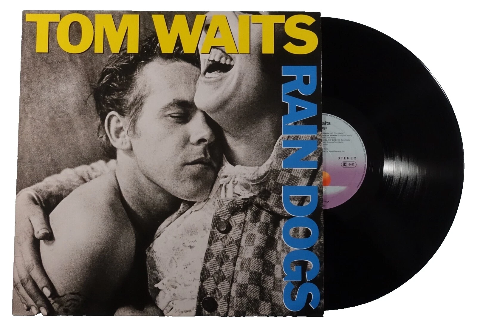 Tom Waits Very Good (VG) Sleeve Grading 33 RPM Speed Vinyl Records