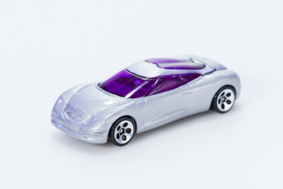 Hot Wheels Silver Chrysler Thunderbolt 