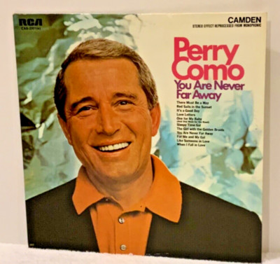 Perry Como - You Are Never Far Away 12  Vinyl Album CAS-2201(e)