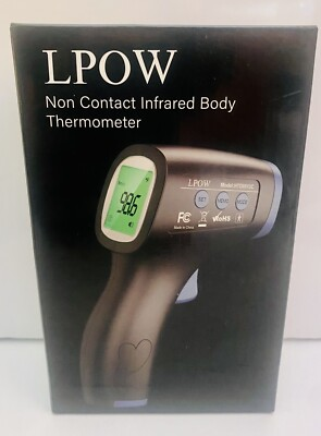 #ad #ad LPOW Non Contact Infrared Body Forehead Digital Thermometer Model HTD8813C $17.75