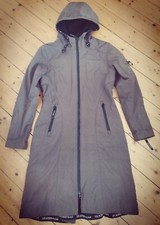 Ilse Jacobsen Long Raincoat Eu 34 Uk8 10