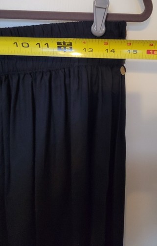 Earthbound Trading Co Maxi Black Dangling Coins Festival Skirt Slits Size XL NWT - Picture 11 of 12