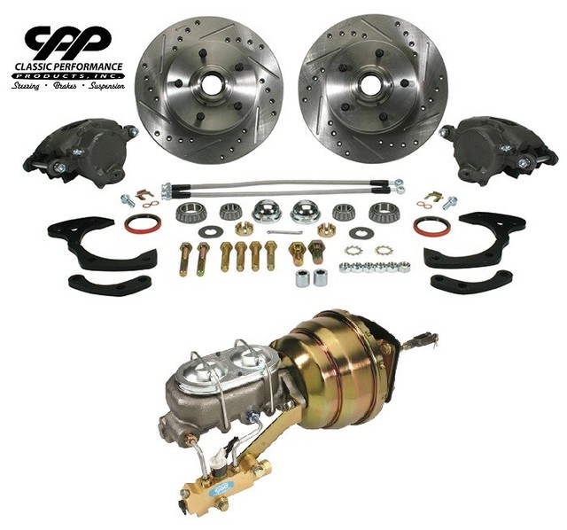 1965 68 Chevy Belair Impala Biscayne Front Power Disc Brake Conversion