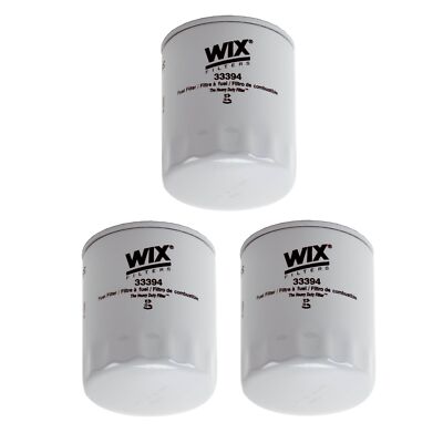 Wix Set of 3 Fuel Filters (Spin-On)