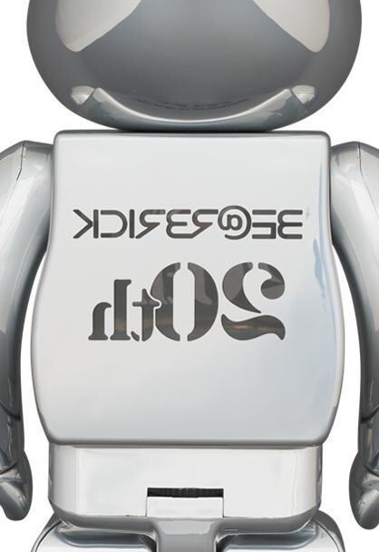 MEDICOM TOY - 新品 BE@RBRICK 20th DEEP CHROME Ver.400％ BE@RBRICK SERIES 50