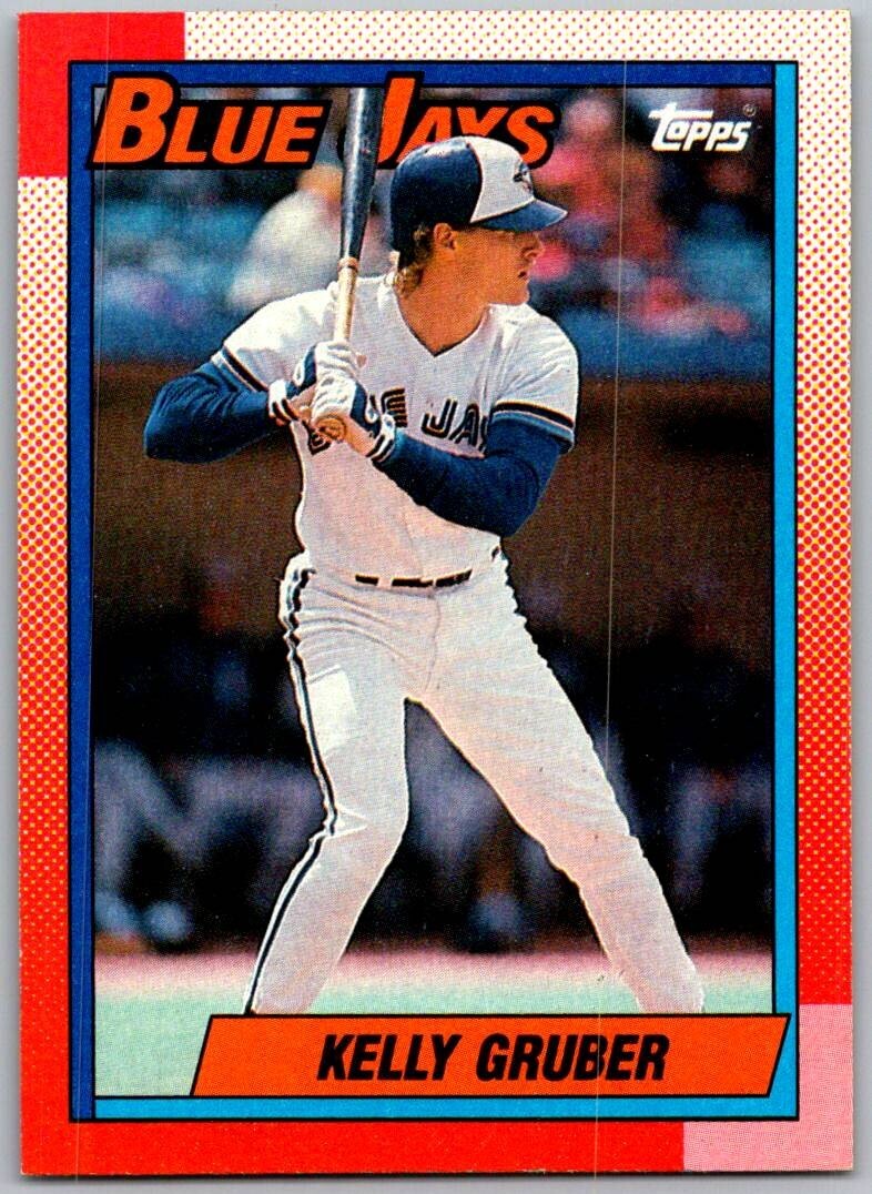 1990 Topps - #505 Kelly Gruber - *Near Mint*