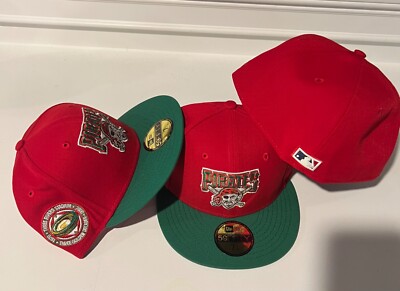 NEW ERA  Pirates THREE GOLGEN DECADES Custom 59Fifty RED/GREEN NEW