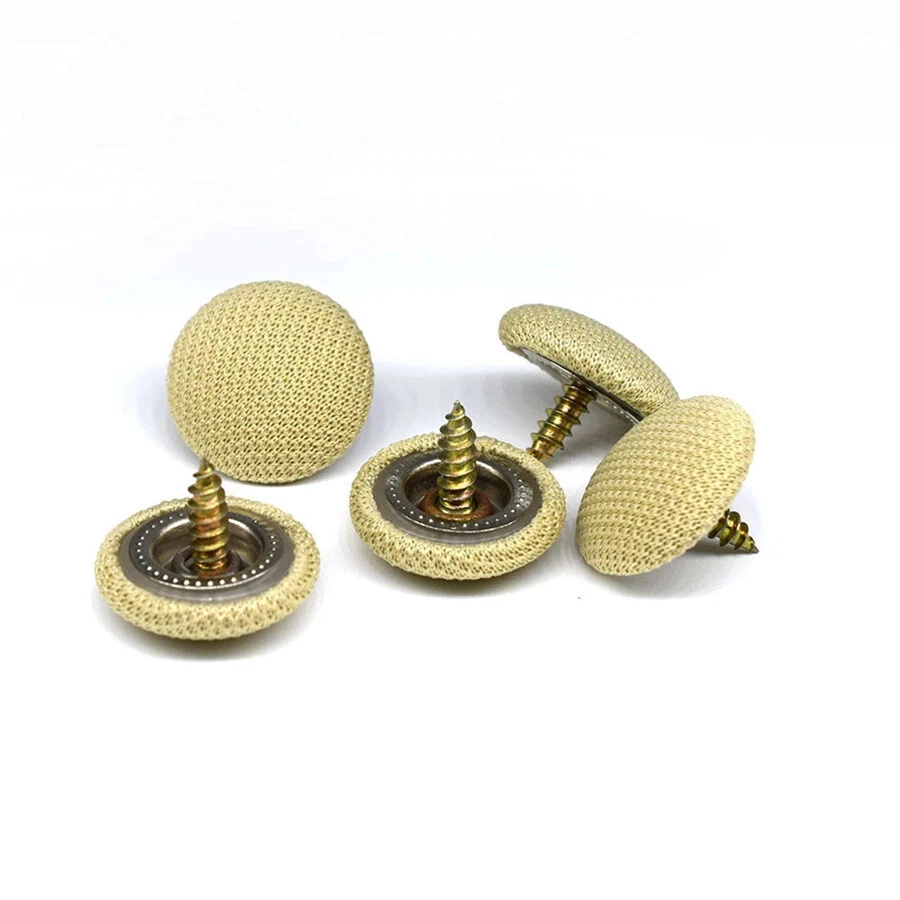 Interior Car Roof Buckle Cloth Snap Fixing With Screws Fit For Repair Headliner - Изображение 4 из 4