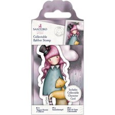 Gorjuss Girl SANTORO Cling Unmounted Rubber Stamp The Dreamer GOR 907157 NEW