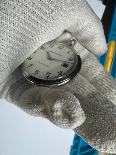 citizen Homer Date Parashock 21 Jewels pocket watch 41.6 mm running well - Picture 3 of 19