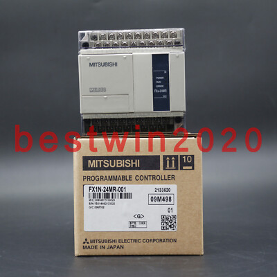 1PC New Mitsubishi PLC MELSEC FX1N-24MR-001 FX1N24MR001 free shipping