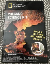 NATIONAL GEOGRAPHIC Volcano Science Kit STEM Homeschool Experiment Educational