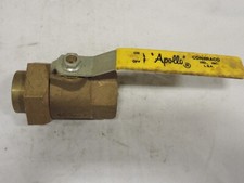 APOLLO 7030701 1-1/2" Ball Valve, Bronze Body, Threaded Single Union End