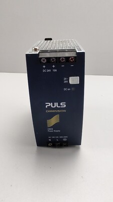 Puls CS10.241 DIN rail power supplies for 1-phase system 24 V, 10 A