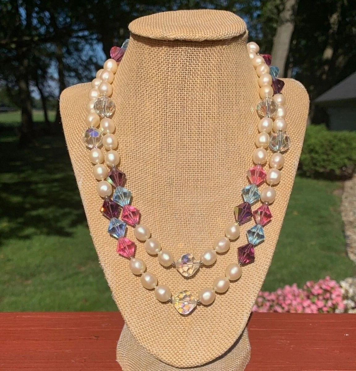 Ysl 2024 pearl necklace