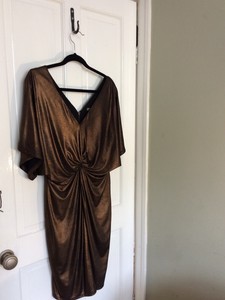 gold dress size 14