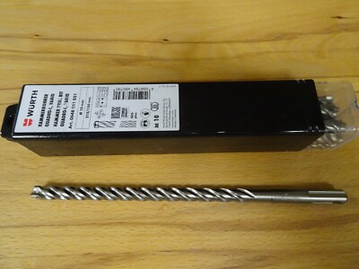 10 Stück Würth Hammerbohrer Quadro l, 10mm 215/150 SDS