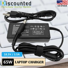 65W AC Adapter Charger for HP G42 G56-129WM G60t-500 G62-340US Power Supply Cord