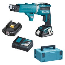 MAKITA AVVITATORE PER CARTONGESSO DFS452AJX2 18V - 2 Ah Litio