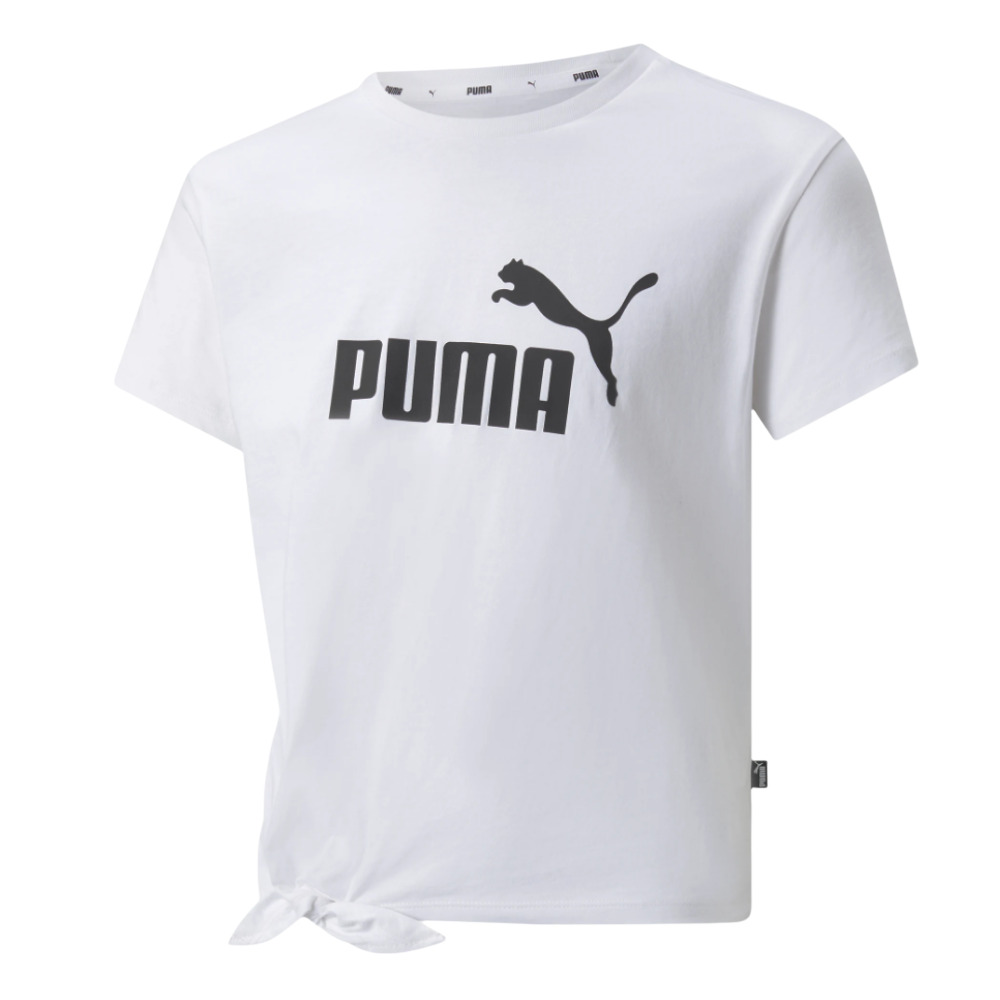 PUMA Camiseta Nudo Ess Logo Niña. 8847470 02. Blanco