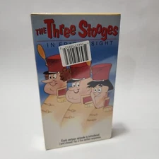 New Sealed - The Three Stooges In Fright Sight  VHS VCR Video Tape  RARE
