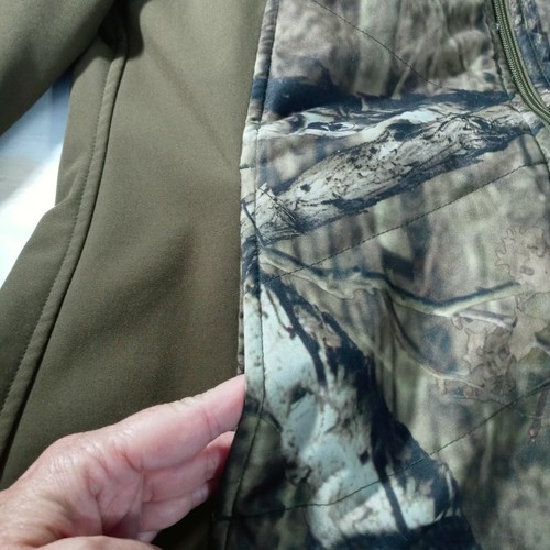 Mossy Oak Jacket Womens Sz M Break-Up Infinity Camo Hunting Full Zip Outdoor - Picture 6 of 10